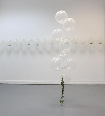  Anne Quail: cure i us, 2012, installation shot (detail); courtesy / photo the artist